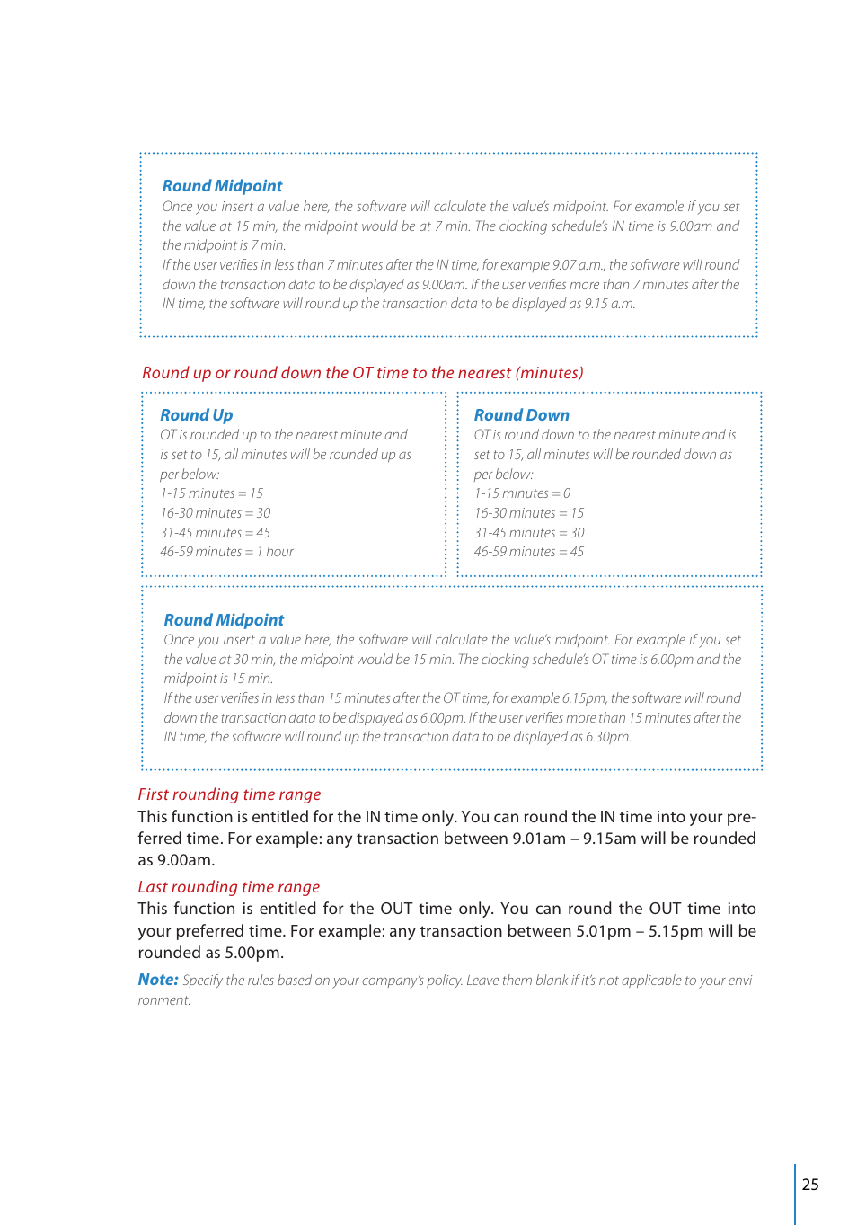 FingerTec TCMS V2 User Manual | Page 25 / 97
