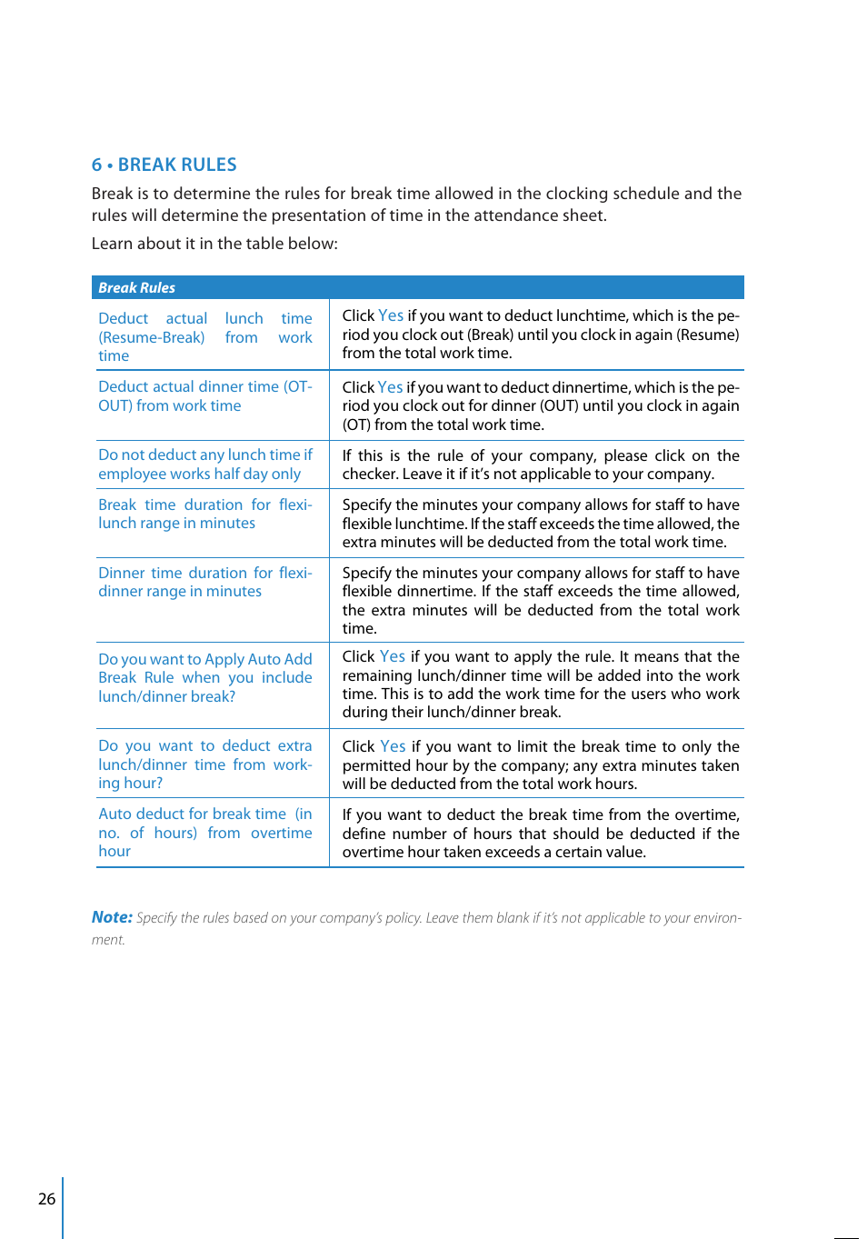 FingerTec TCMS V2 User Manual | Page 26 / 97