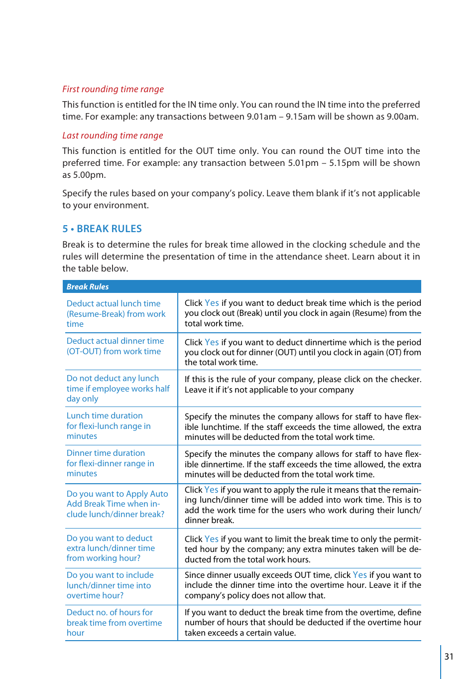 FingerTec TCMS V2 User Manual | Page 31 / 97