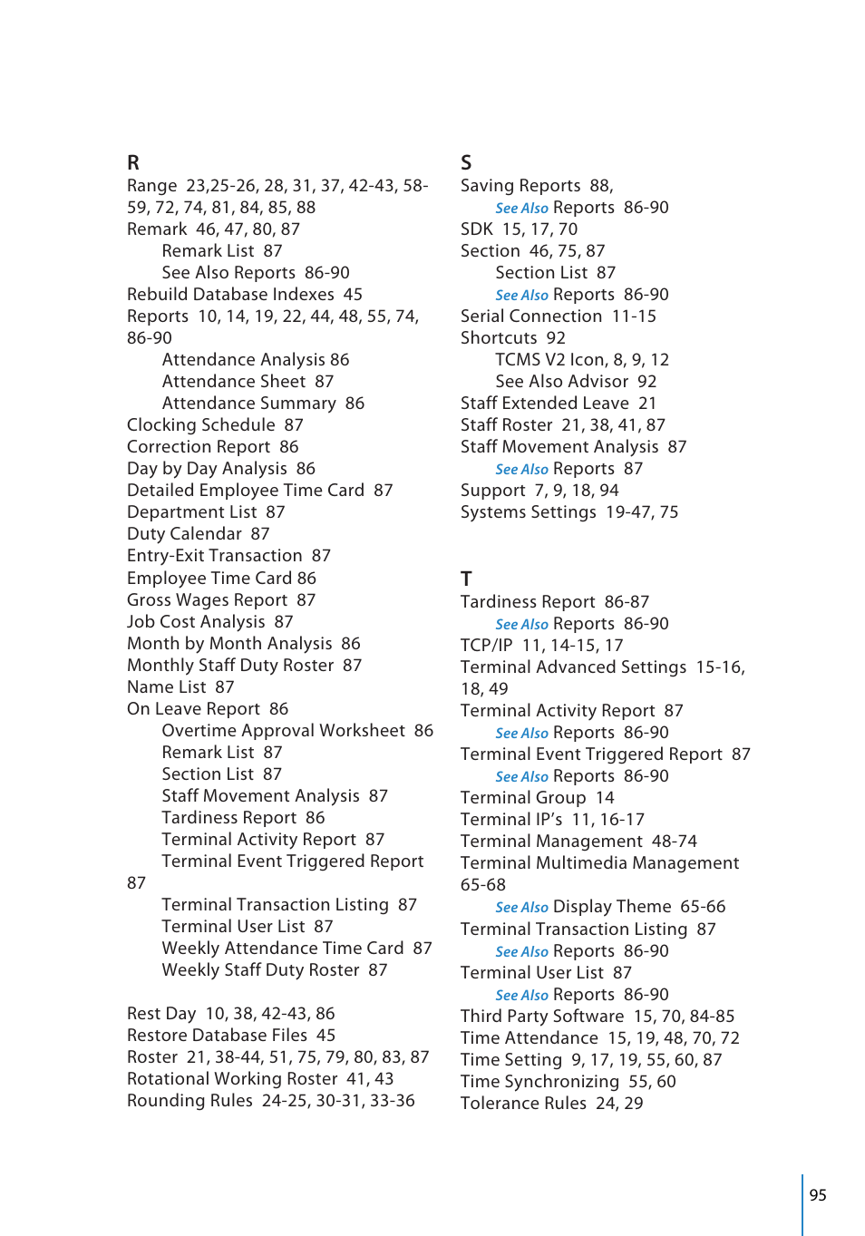 FingerTec TCMS V2 User Manual | Page 95 / 97