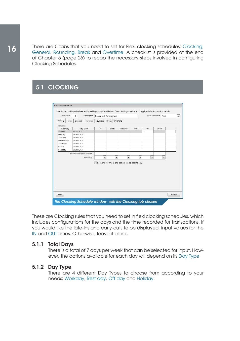 1 clocking | FingerTec TCMS V2 (Abridged Vesion) User Manual | Page 15 / 46