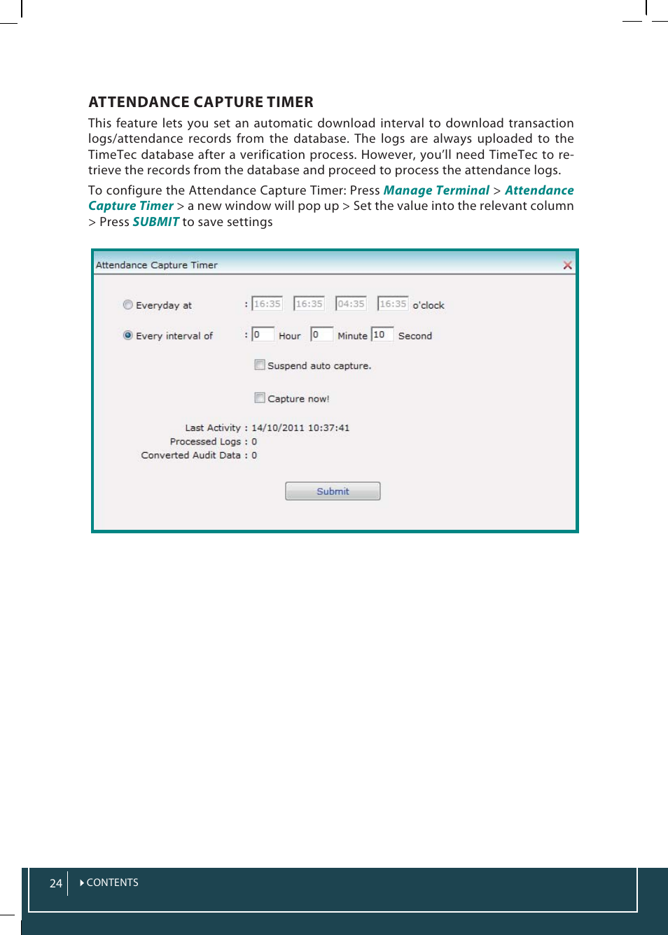 FingerTec TimeTec Web User Manual | Page 24 / 68