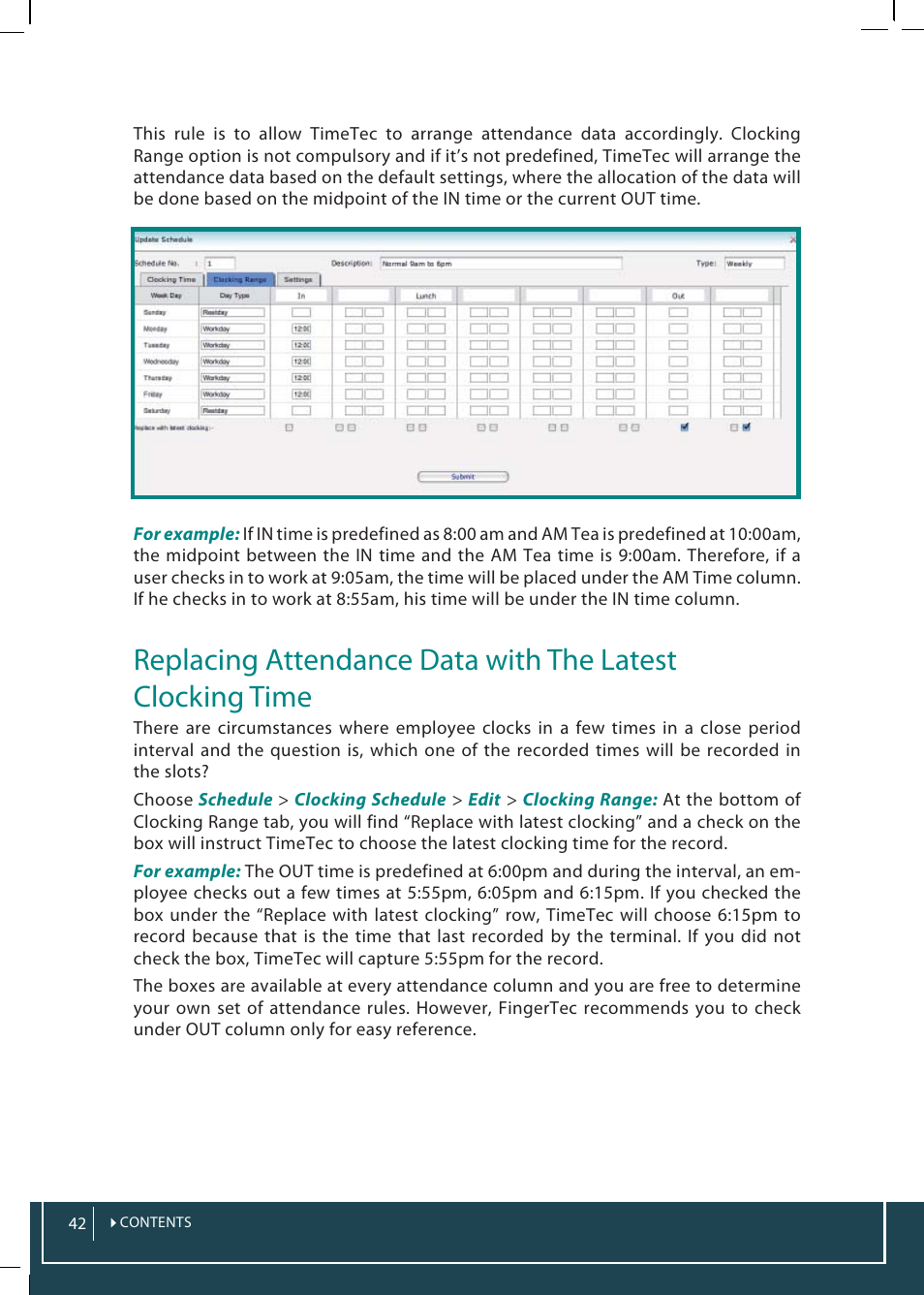 FingerTec TimeTec Web User Manual | Page 42 / 68