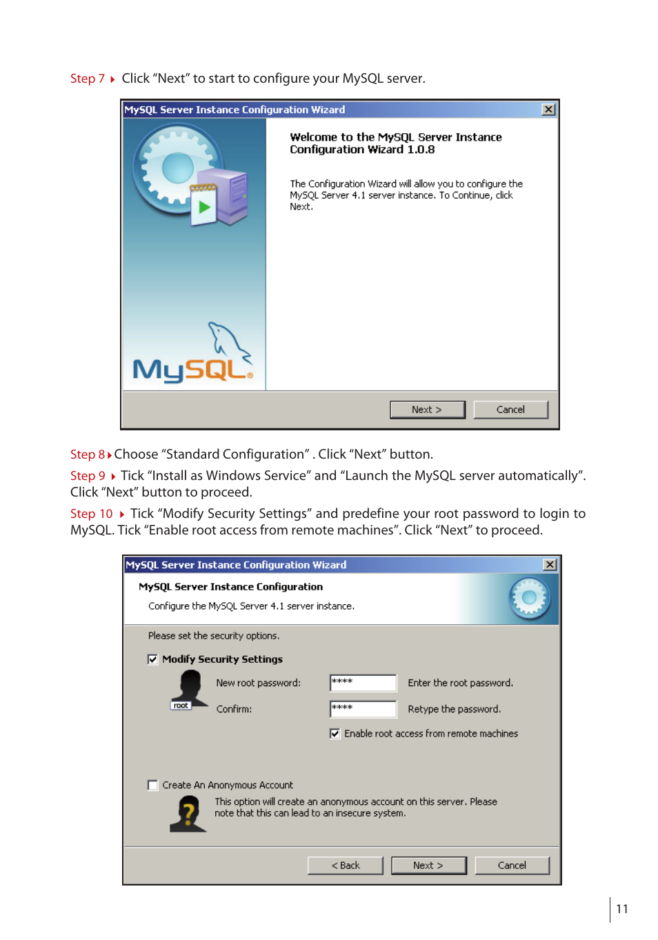 FingerTec FRIS II User Manual | Page 10 / 55