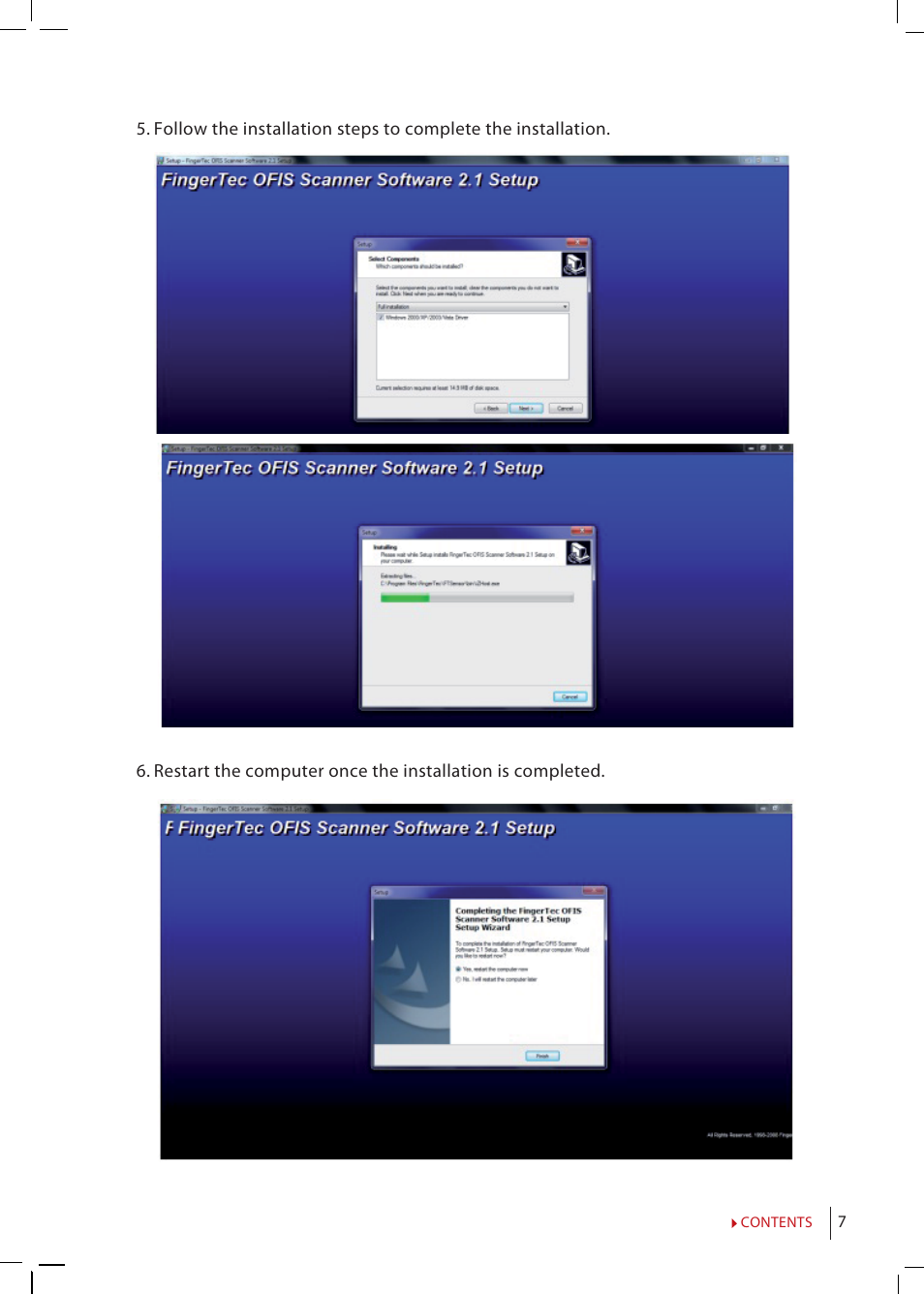 FingerTec OFIS - SDK 1.0 User Manual User Manual | Page 7 / 12