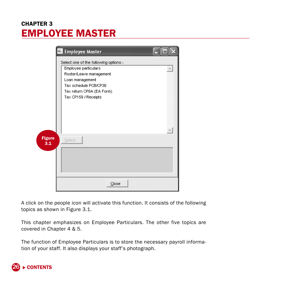 Chp 3, Employee master, To add a new staff | FingerTec DiGiPAY User Manual | Page 29 / 74