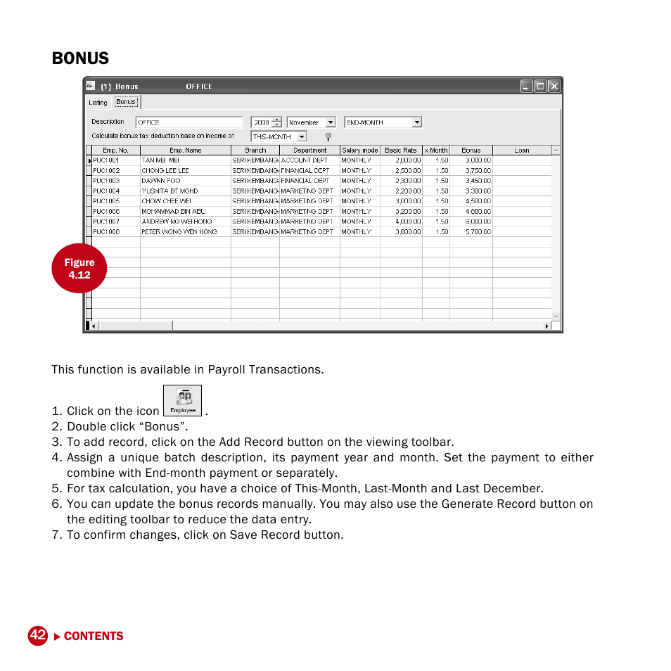 Bonus | FingerTec DiGiPAY User Manual | Page 45 / 74