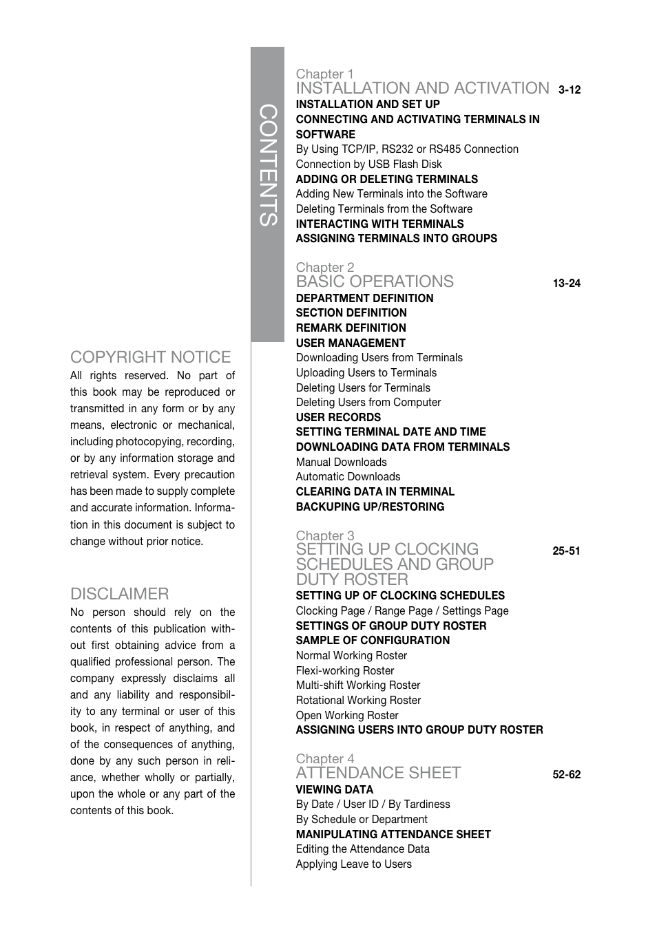 FingerTec DiGiTime (OEM) User Manual | Page 2 / 98