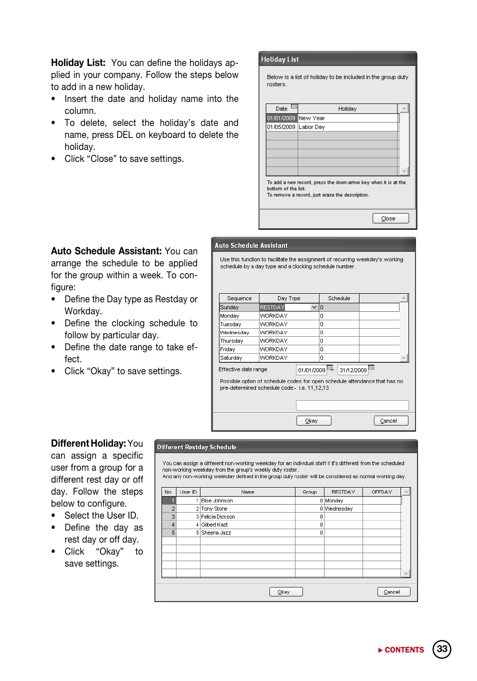 FingerTec DiGiTime (OEM) User Manual | Page 34 / 98