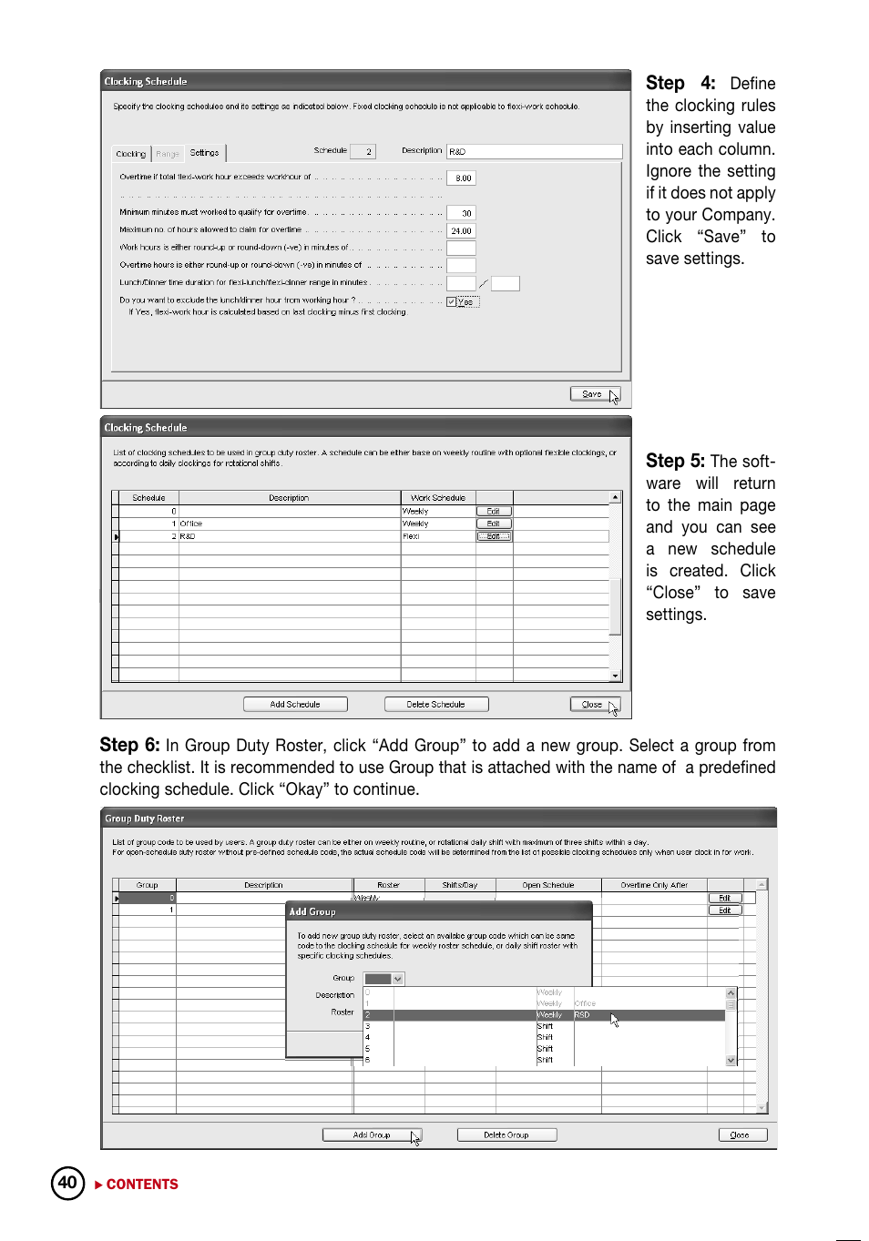 FingerTec DiGiTime (OEM) User Manual | Page 41 / 98