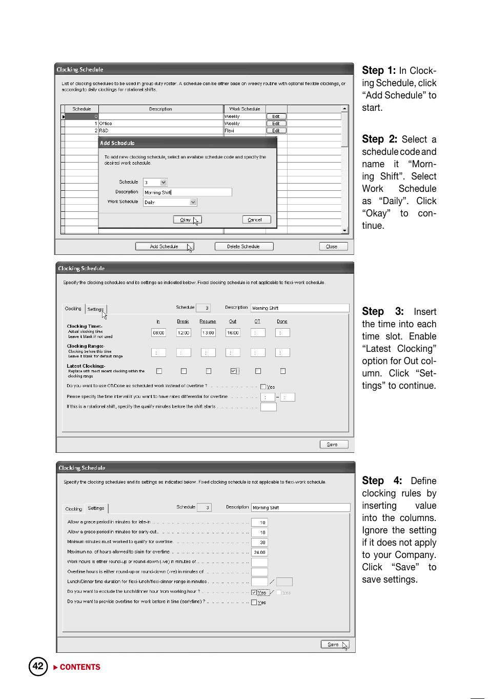 FingerTec DiGiTime (OEM) User Manual | Page 43 / 98