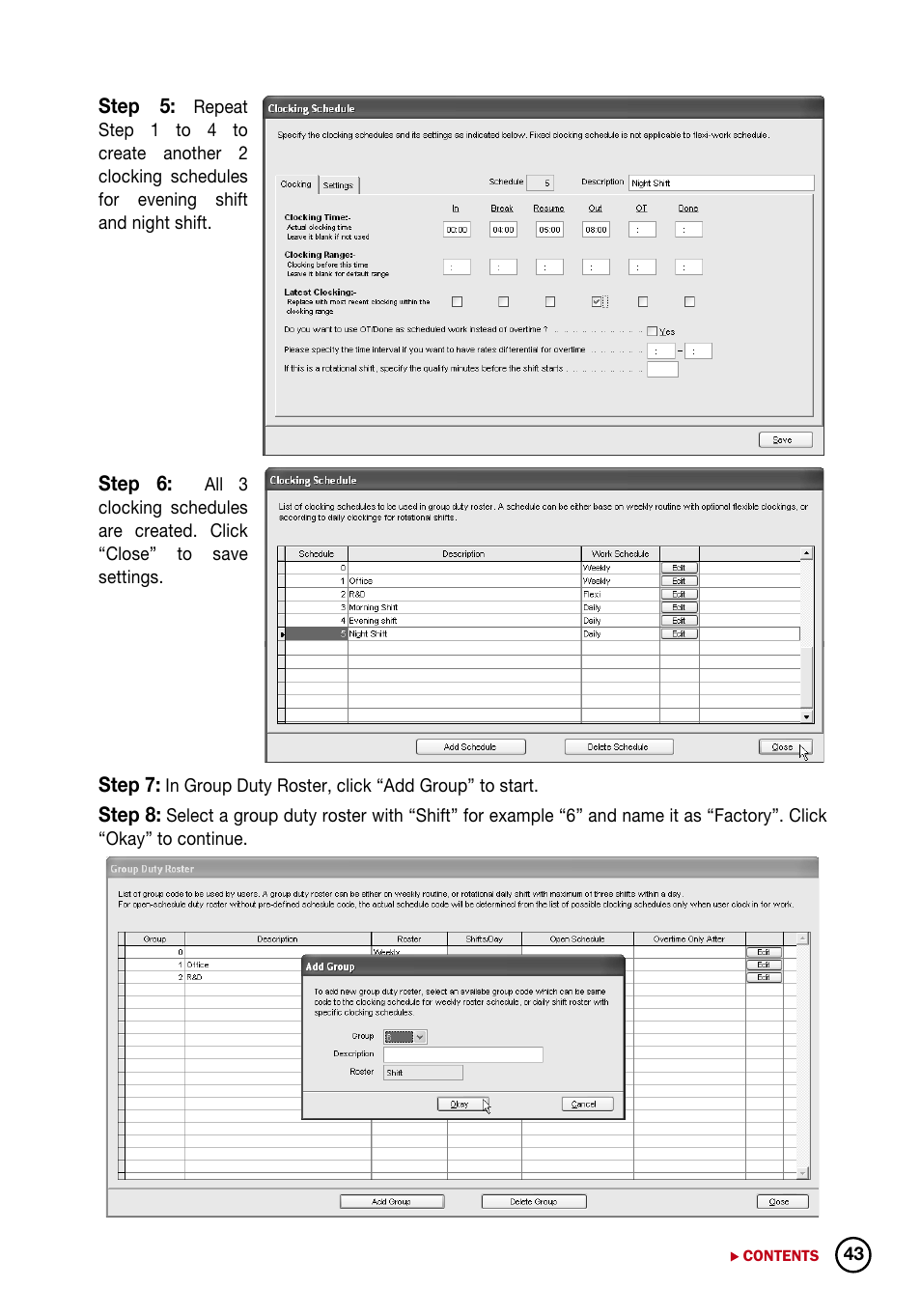 FingerTec DiGiTime (OEM) User Manual | Page 44 / 98