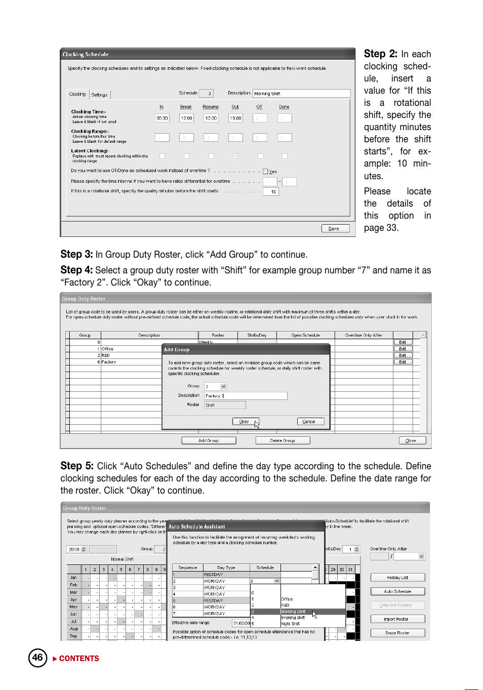 FingerTec DiGiTime (OEM) User Manual | Page 47 / 98