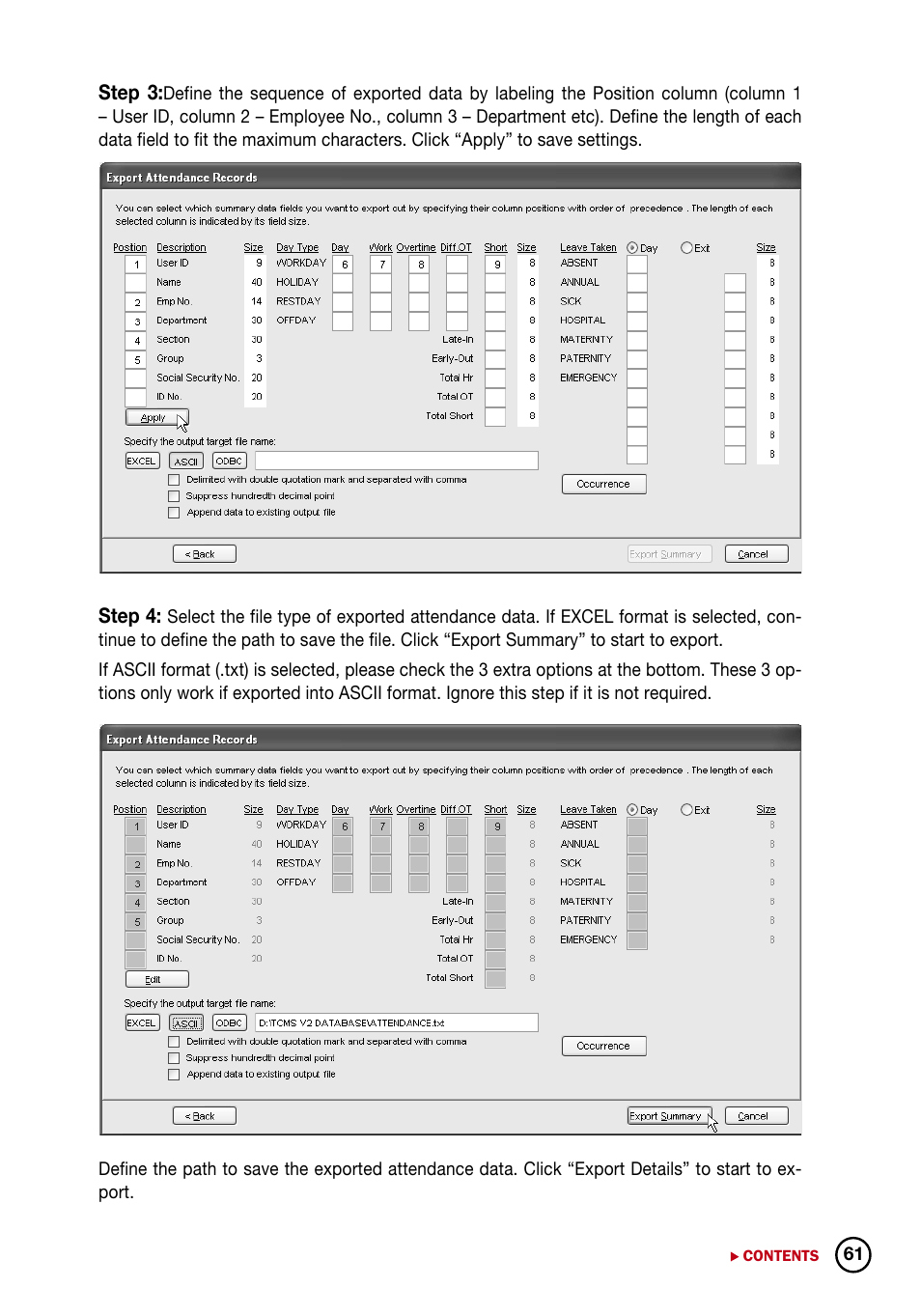 FingerTec DiGiTime (OEM) User Manual | Page 62 / 98