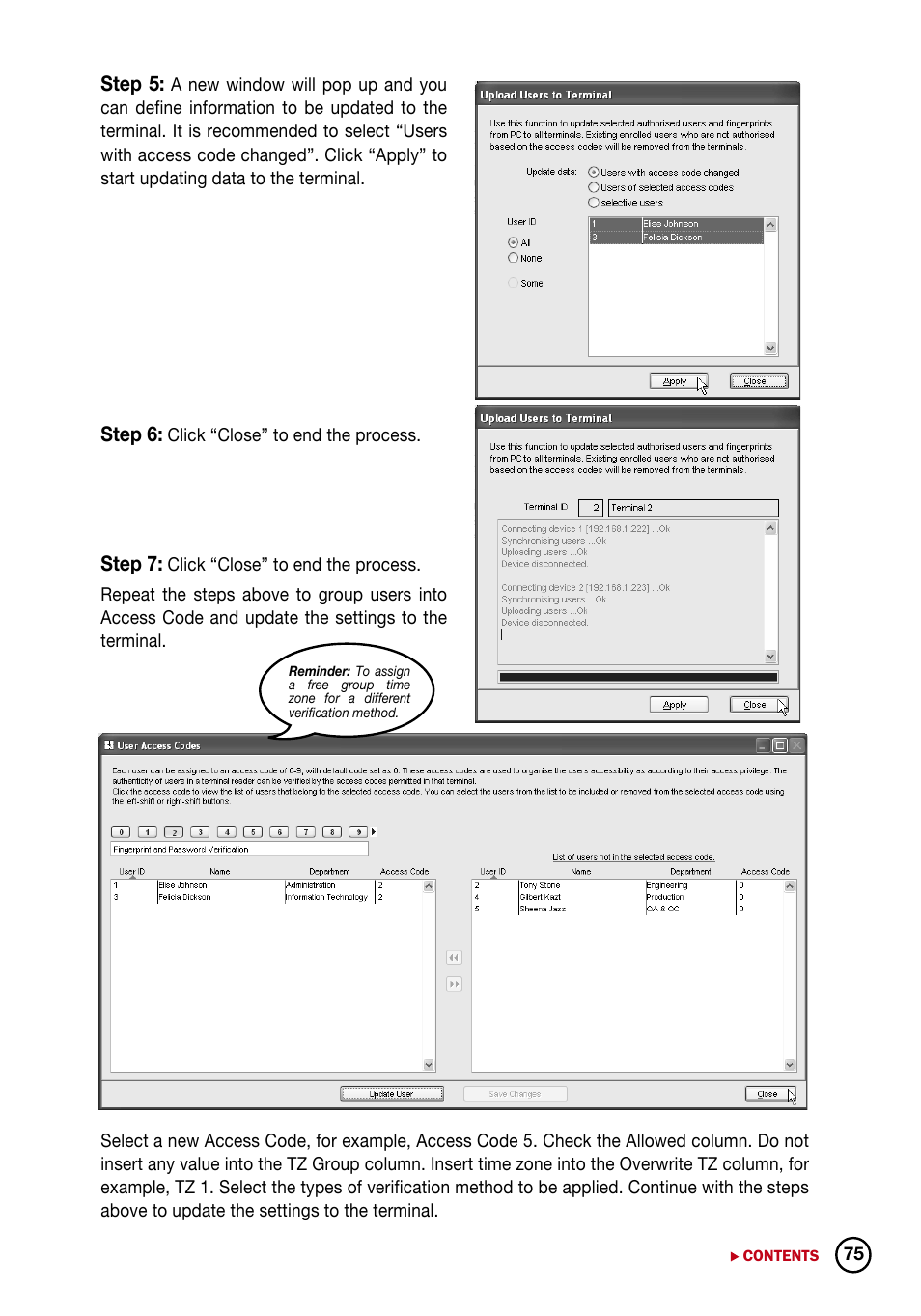 FingerTec DiGiTime (OEM) User Manual | Page 76 / 98