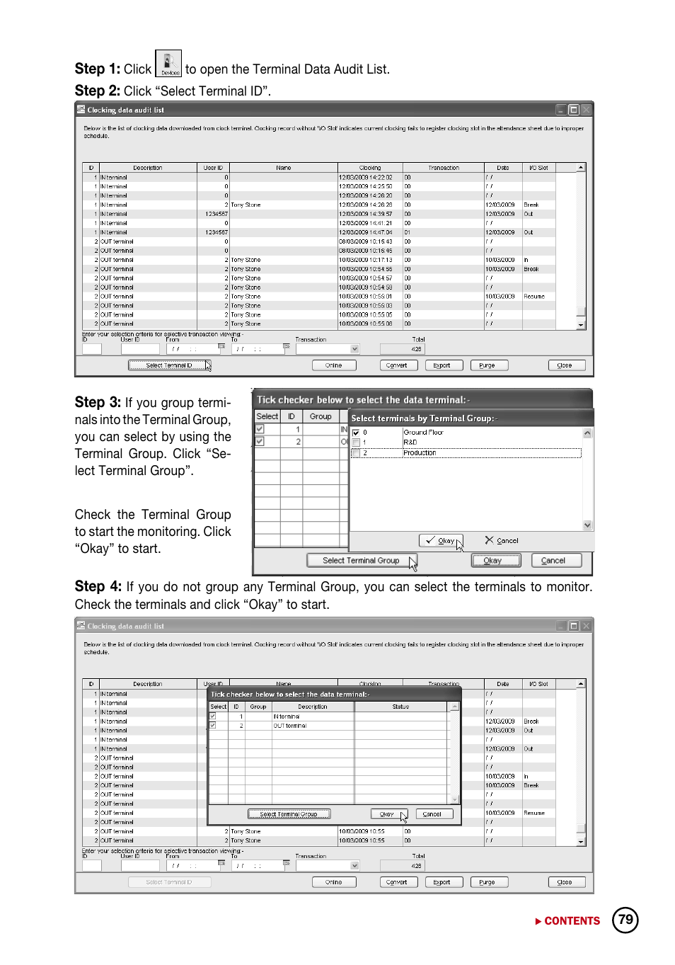 FingerTec DiGiTime (OEM) User Manual | Page 80 / 98