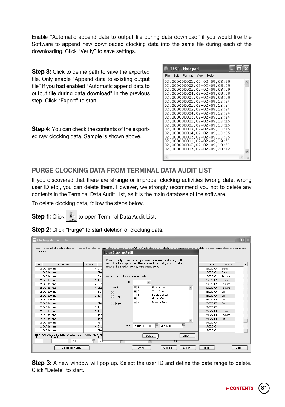 FingerTec DiGiTime (OEM) User Manual | Page 82 / 98