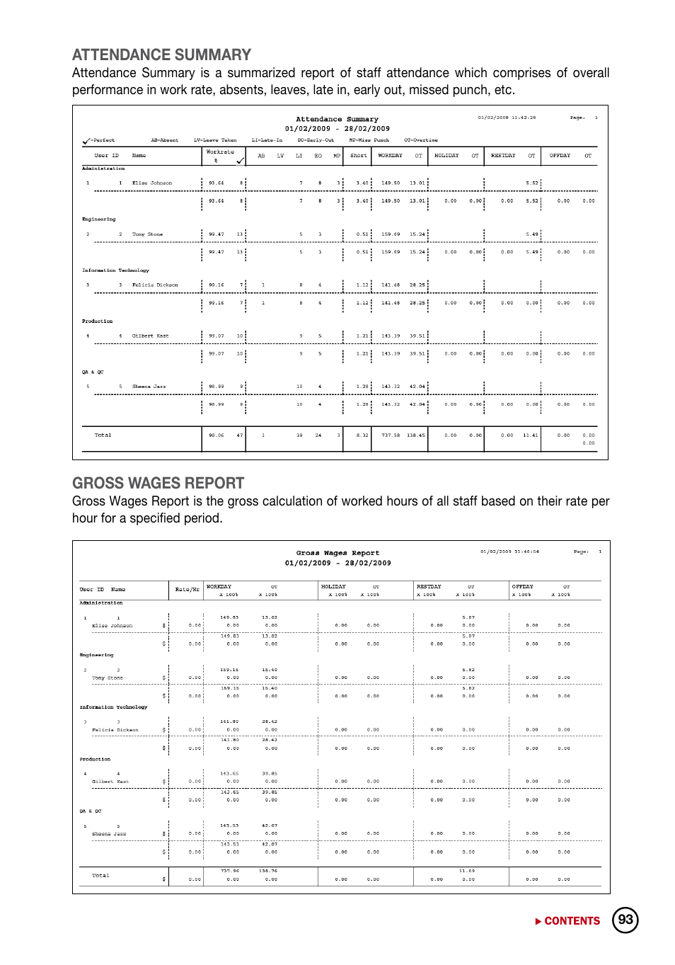 FingerTec DiGiTime (OEM) User Manual | Page 94 / 98