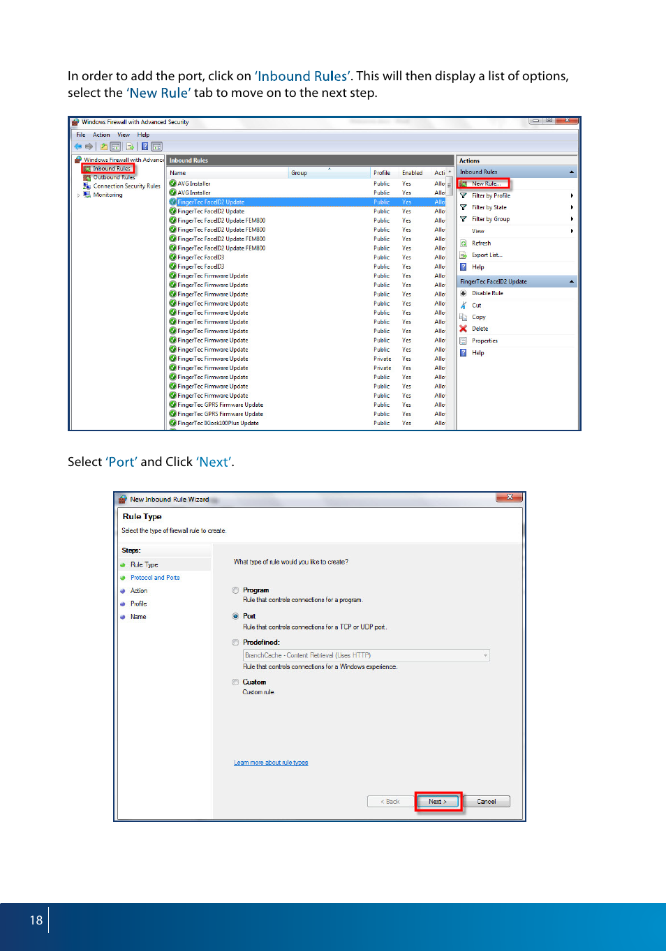FingerTec Webserver User Manual | Page 18 / 26