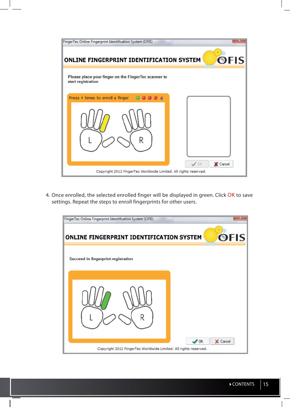 FingerTec InfoManager User Manual | Page 15 / 19