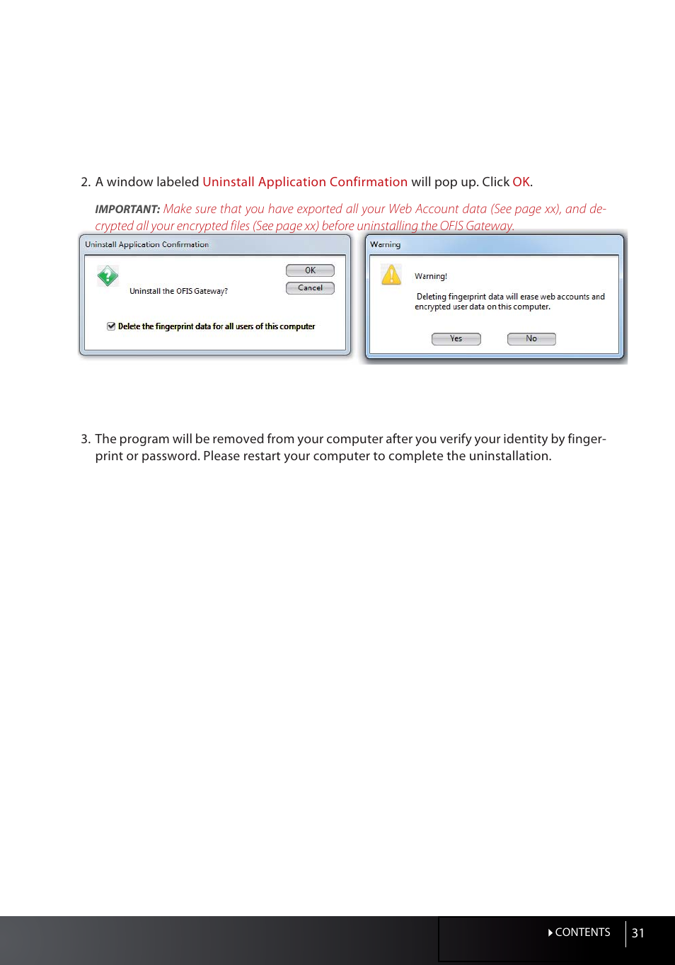 FingerTec OFIS Gateway User Manual | Page 31 / 36
