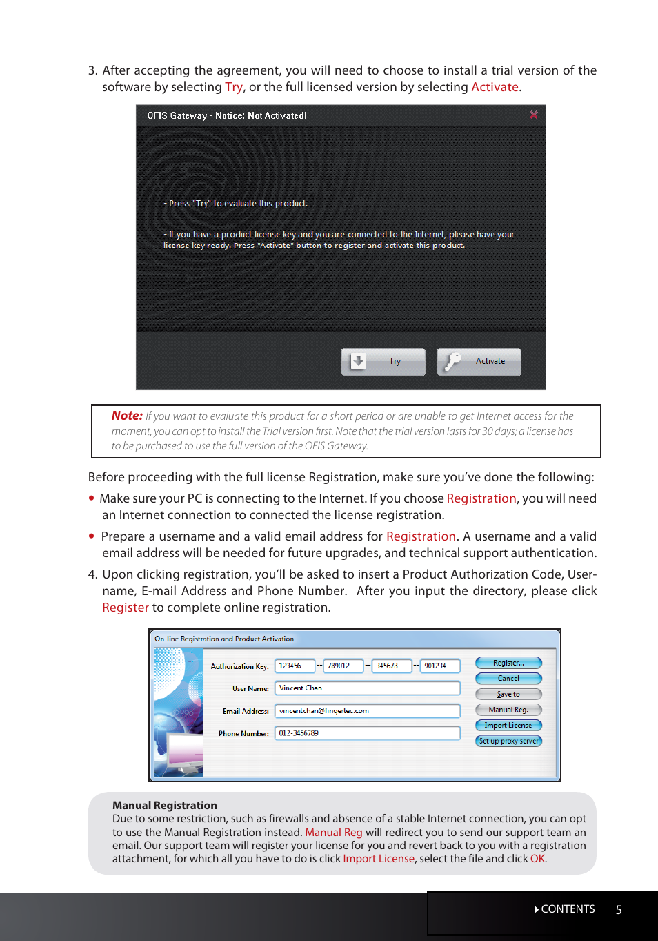 FingerTec OFIS Gateway User Manual | Page 5 / 36