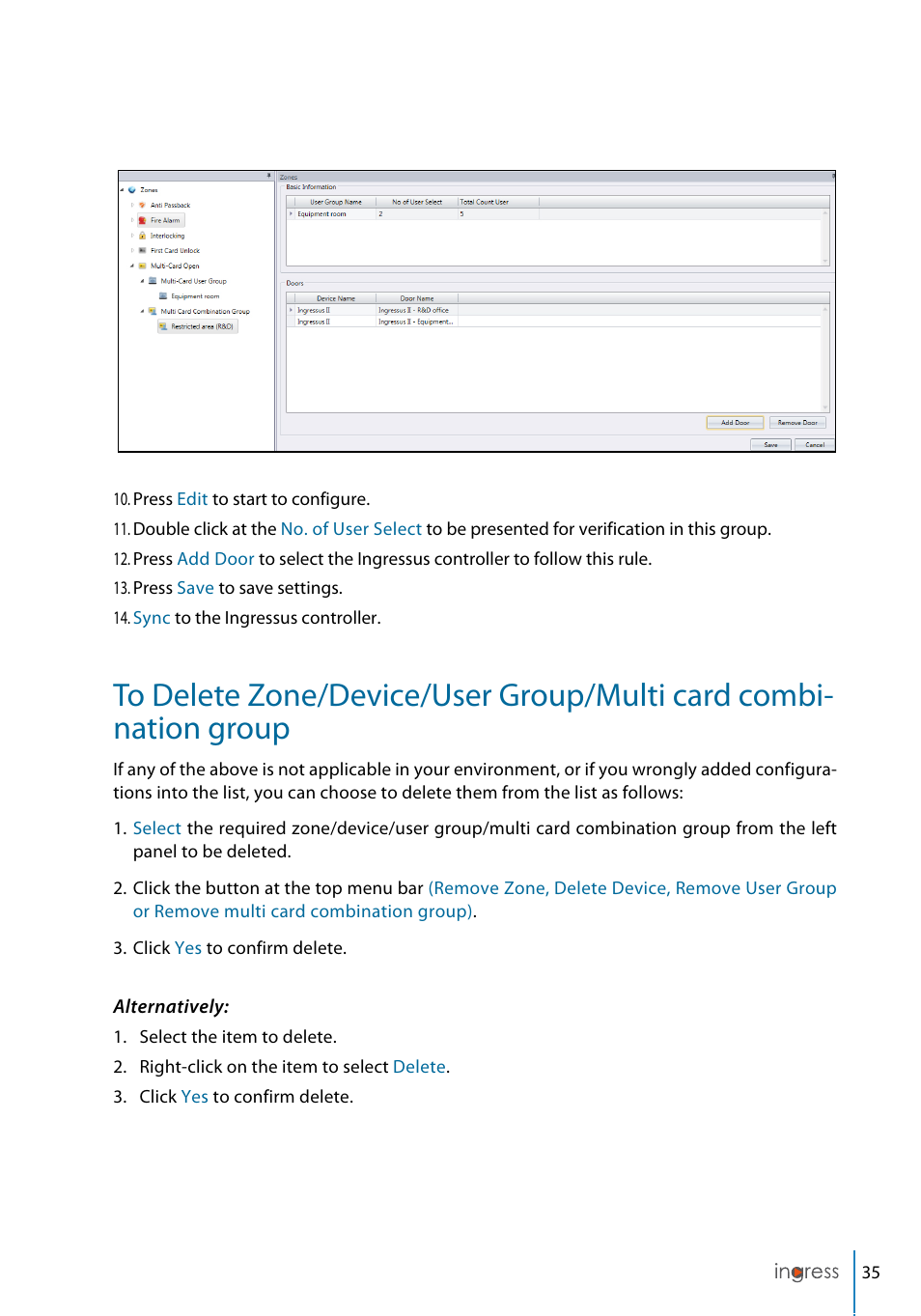 FingerTec Ingress User Manual | Page 35 / 104