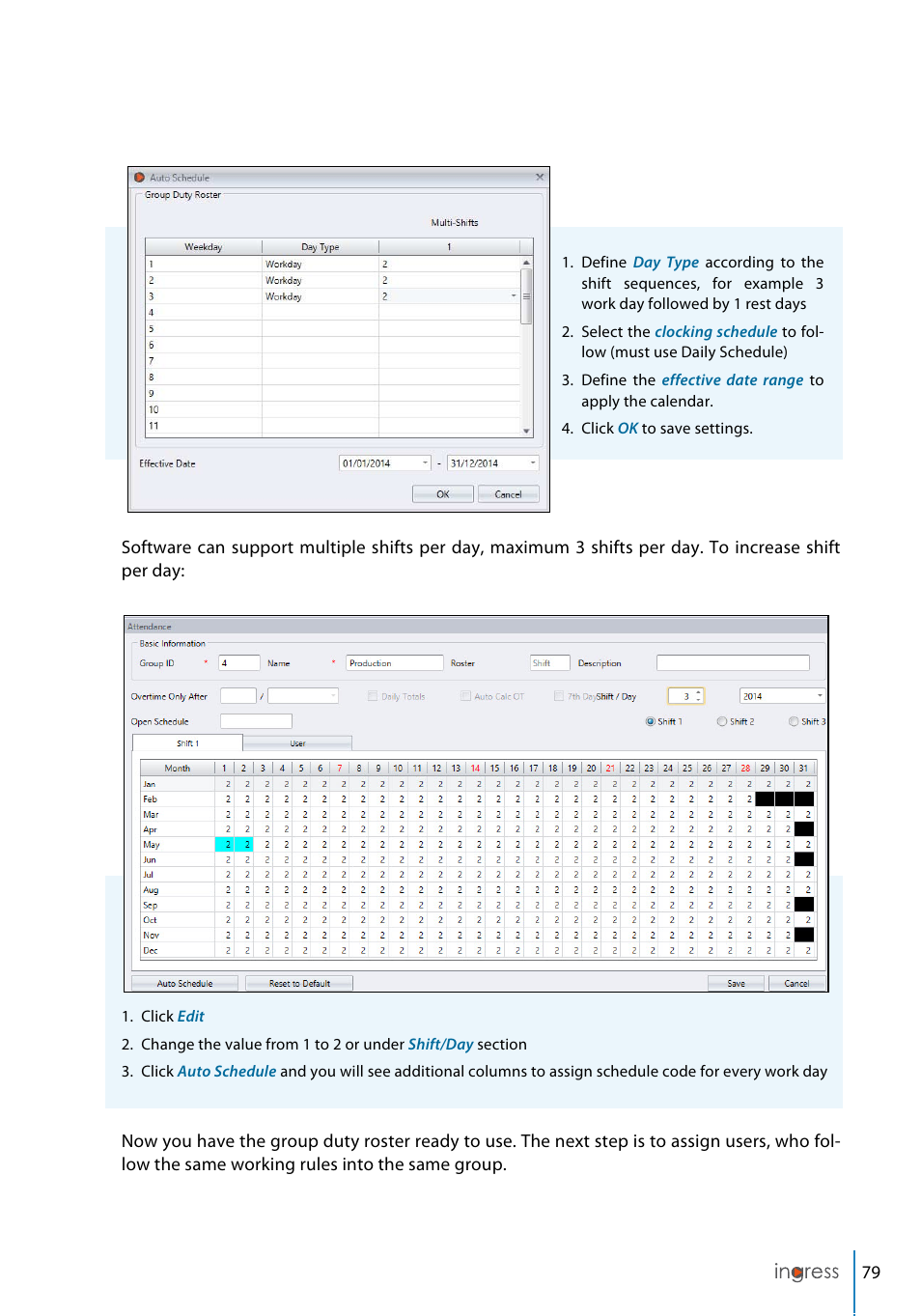FingerTec Ingress User Manual | Page 79 / 104
