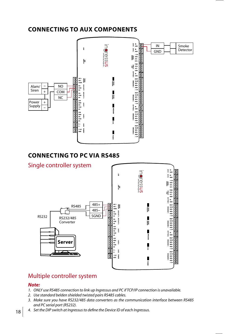 FingerTec Ingressus IV User Manual | Page 18 / 24