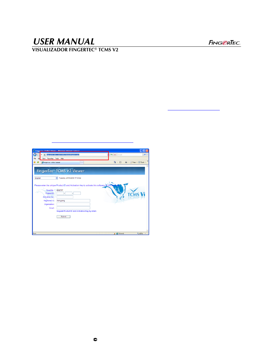 User manual | FingerTec TCMS V2 User Manual | Page 15 / 29