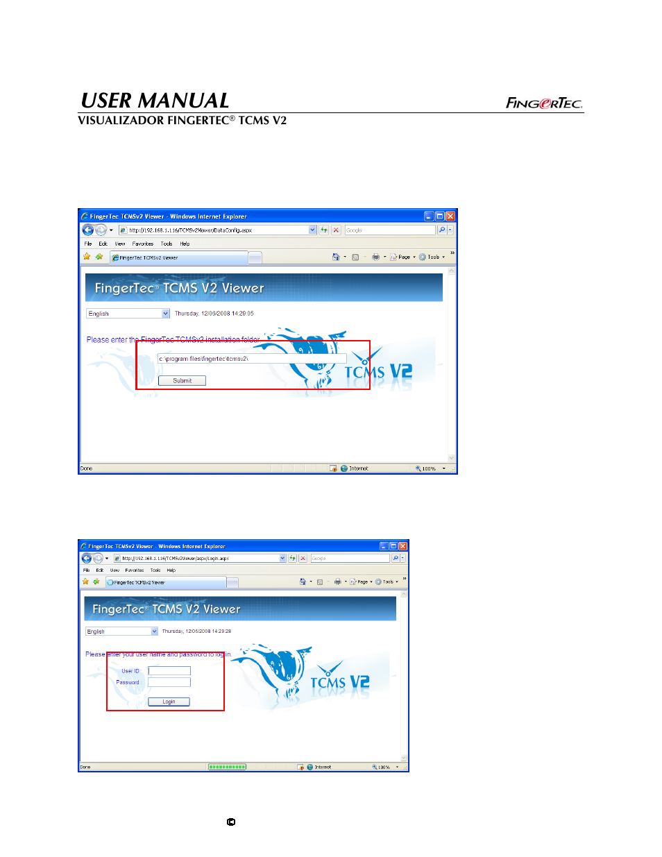User manual | FingerTec TCMS V2 User Manual | Page 17 / 29