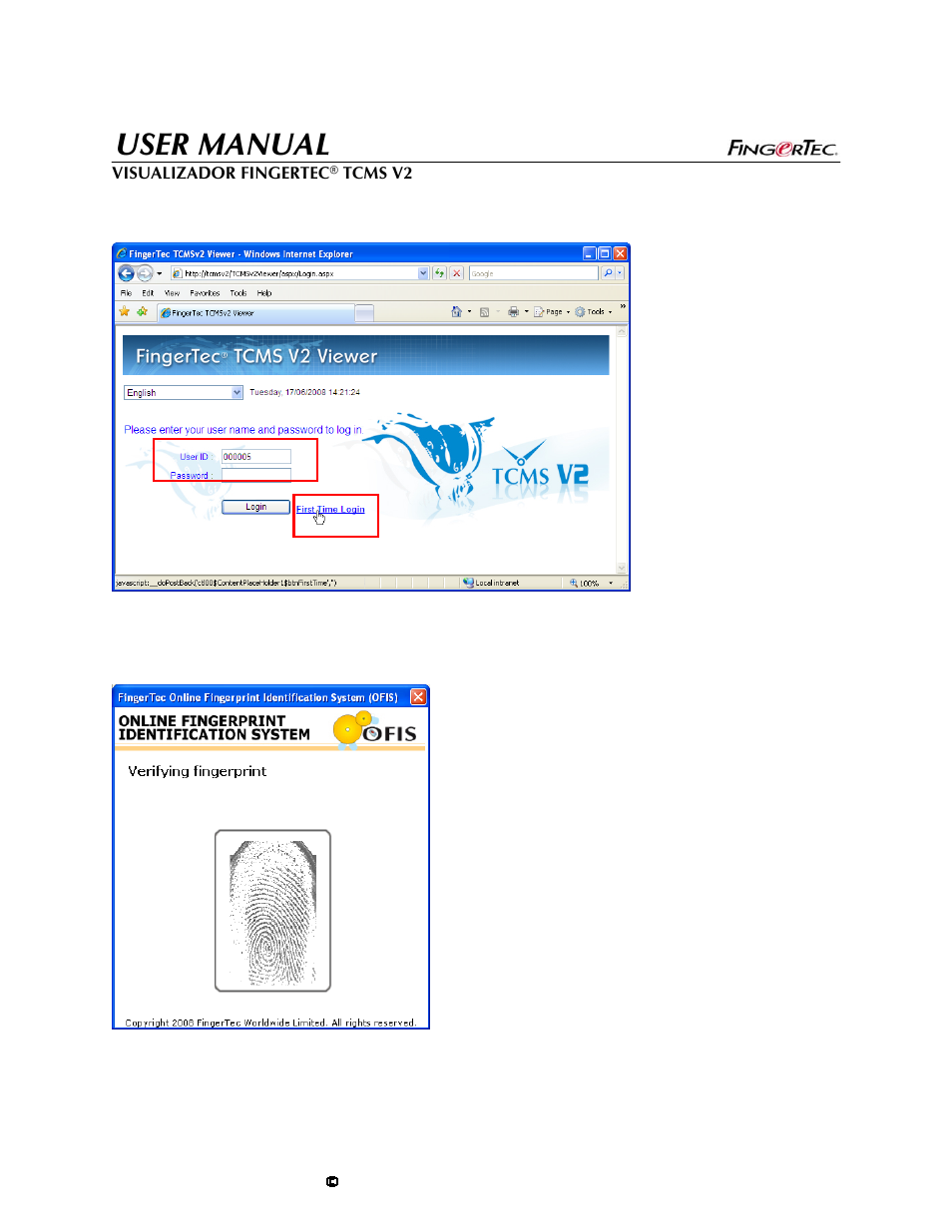 User manual | FingerTec TCMS V2 User Manual | Page 29 / 29