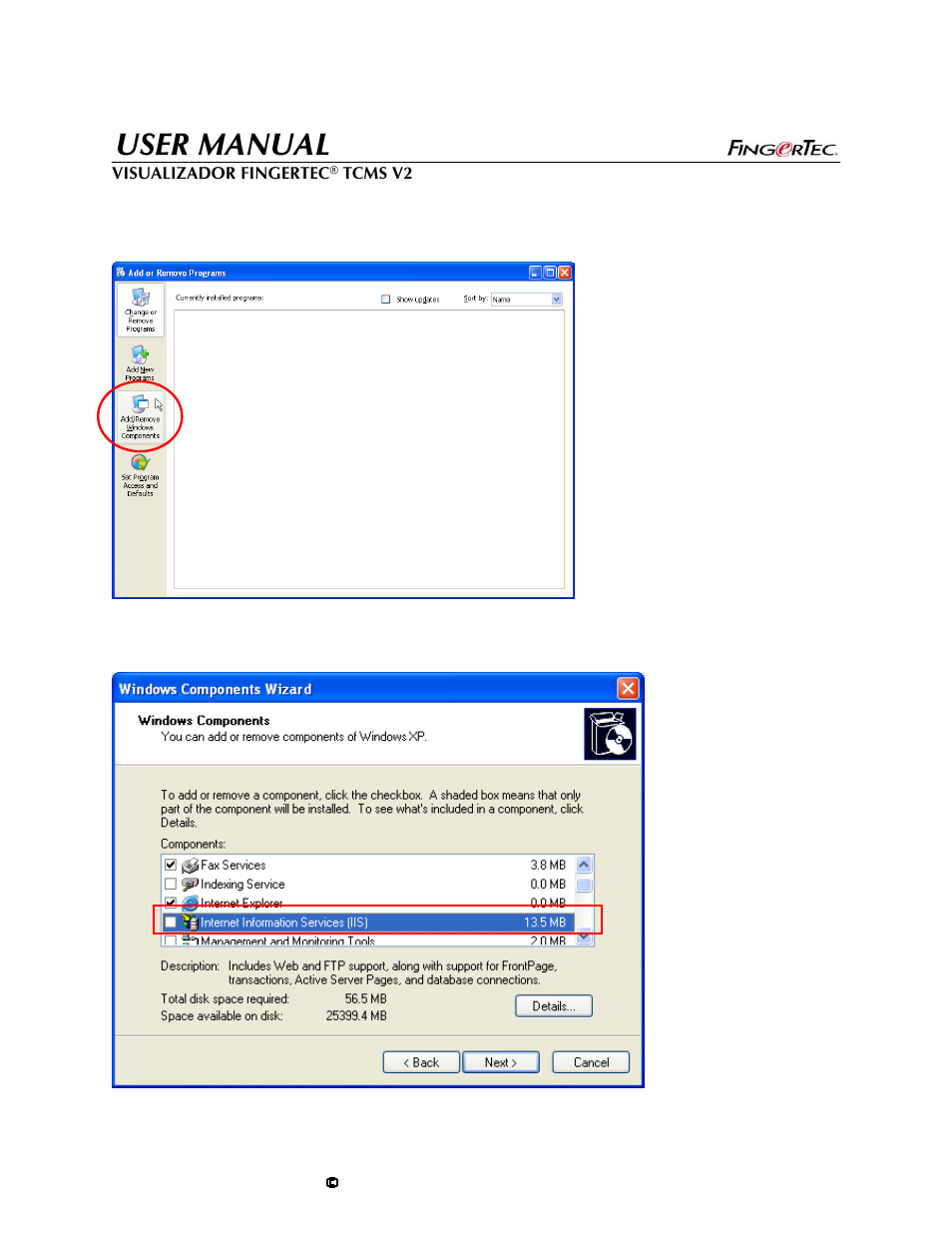 User manual | FingerTec TCMS V2 User Manual | Page 3 / 29