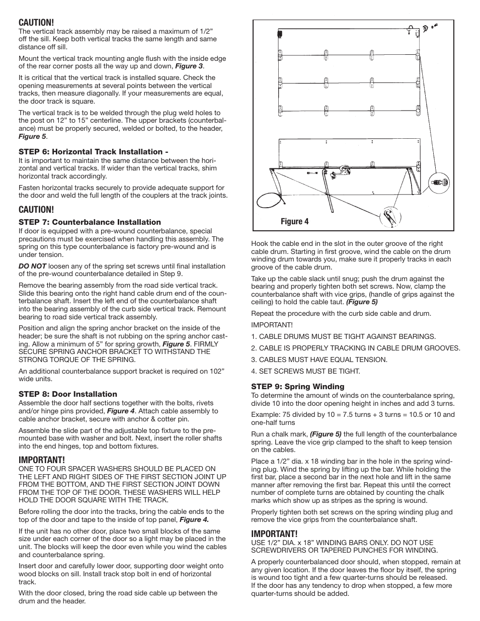 Caution, Important | Fleet Engineers INS-97005 User Manual | Page 2 / 5