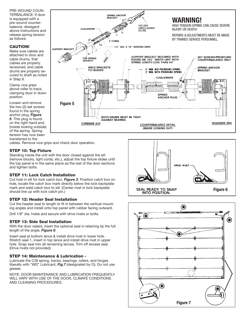 Warning | Fleet Engineers INS-97005 User Manual | Page 3 / 5