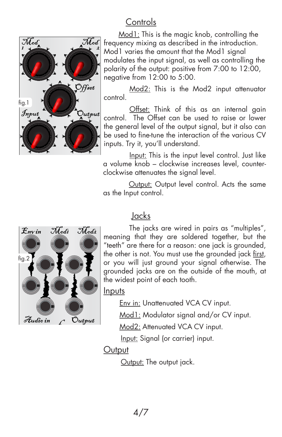 Flight of Harmony V’Amp Ver 1 Module User Manual | Page 4 / 7