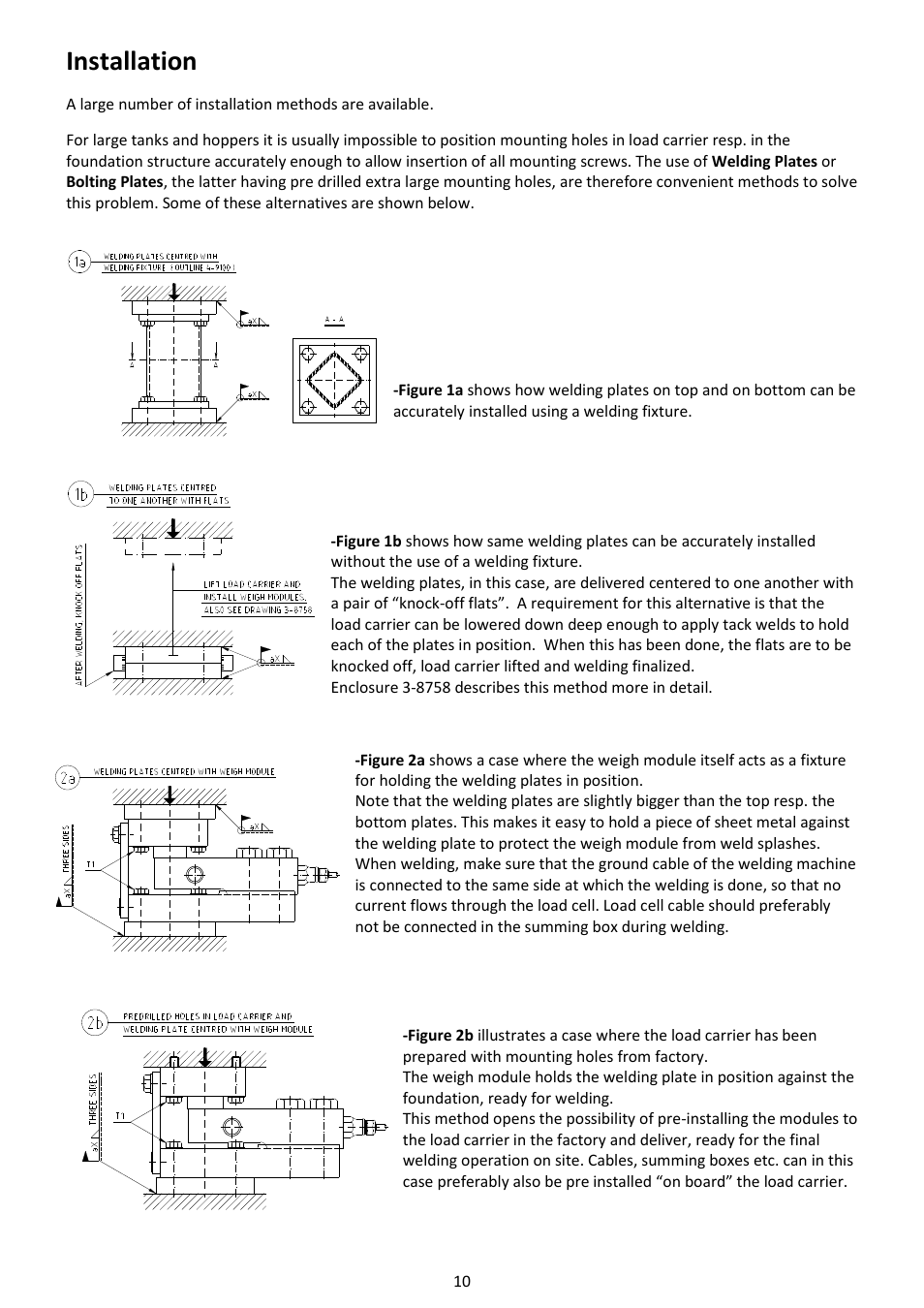 Installation | Flintec 52-18SS User Manual | Page 10 / 14