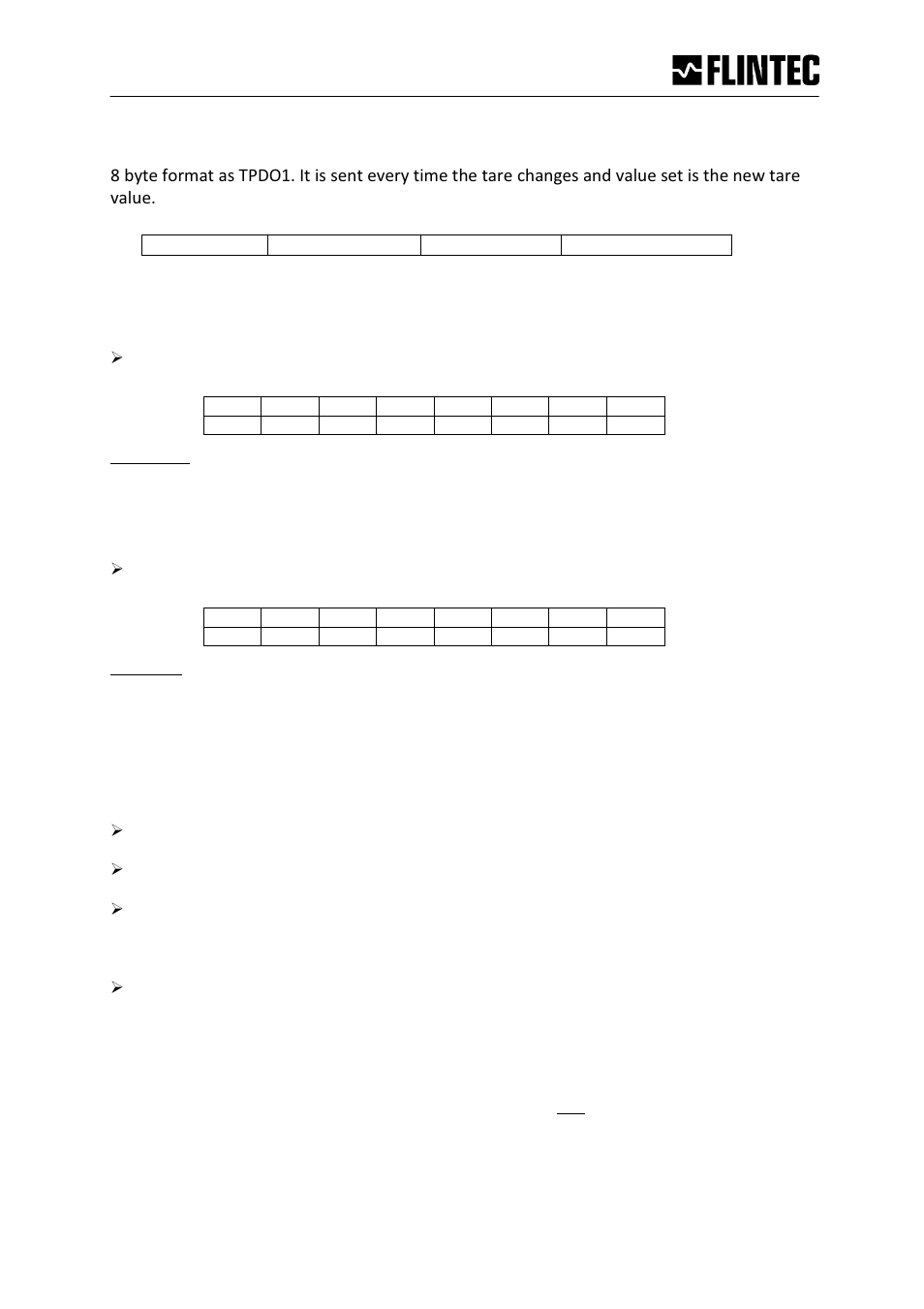 2 service data objects | Flintec PC6D User Manual | Page 23 / 45