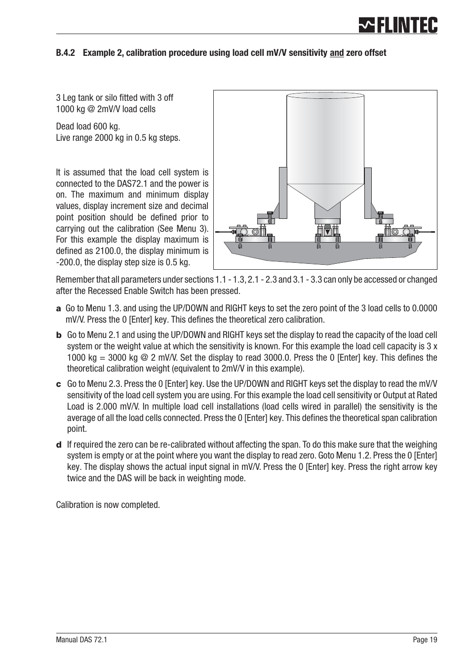Flintec DAS 72.1 User Manual | Page 19 / 57