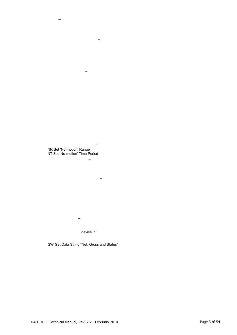 Flintec DAD 141.1 User Manual | Page 3 / 54
