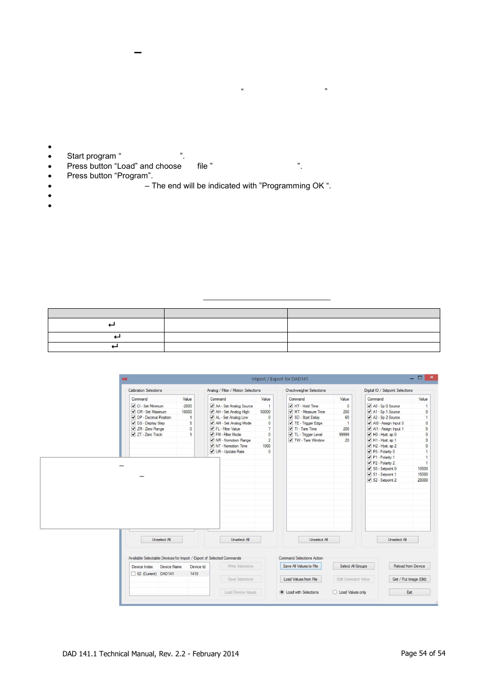 Updates, Firmware download, Updates – firmware download | Flintec DAD 141.1 User Manual | Page 54 / 54