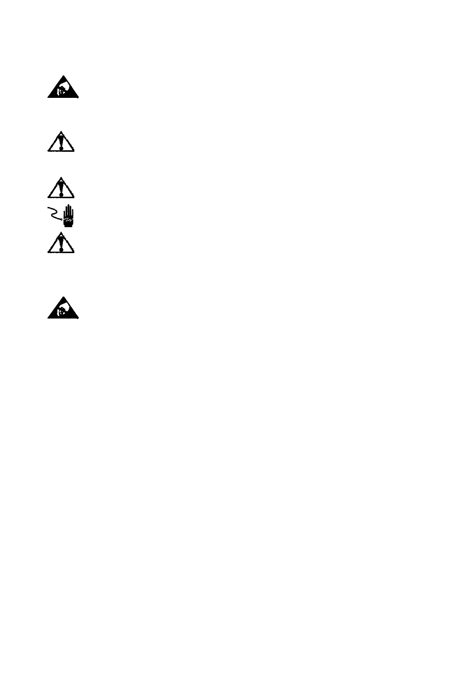 Safety instructions, Afety, Nstructions | Flintec FAD-30 User Manual | Page 4 / 48