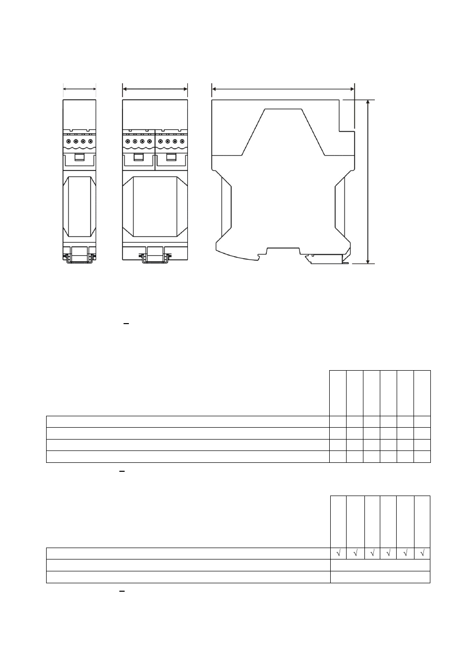 Housing, Accessories, Figure 3.2 – dimensions | Accessories supplied with the instrument, Table 3.2 – accessories supplied separately | Flintec FAD-30 User Manual | Page 9 / 48