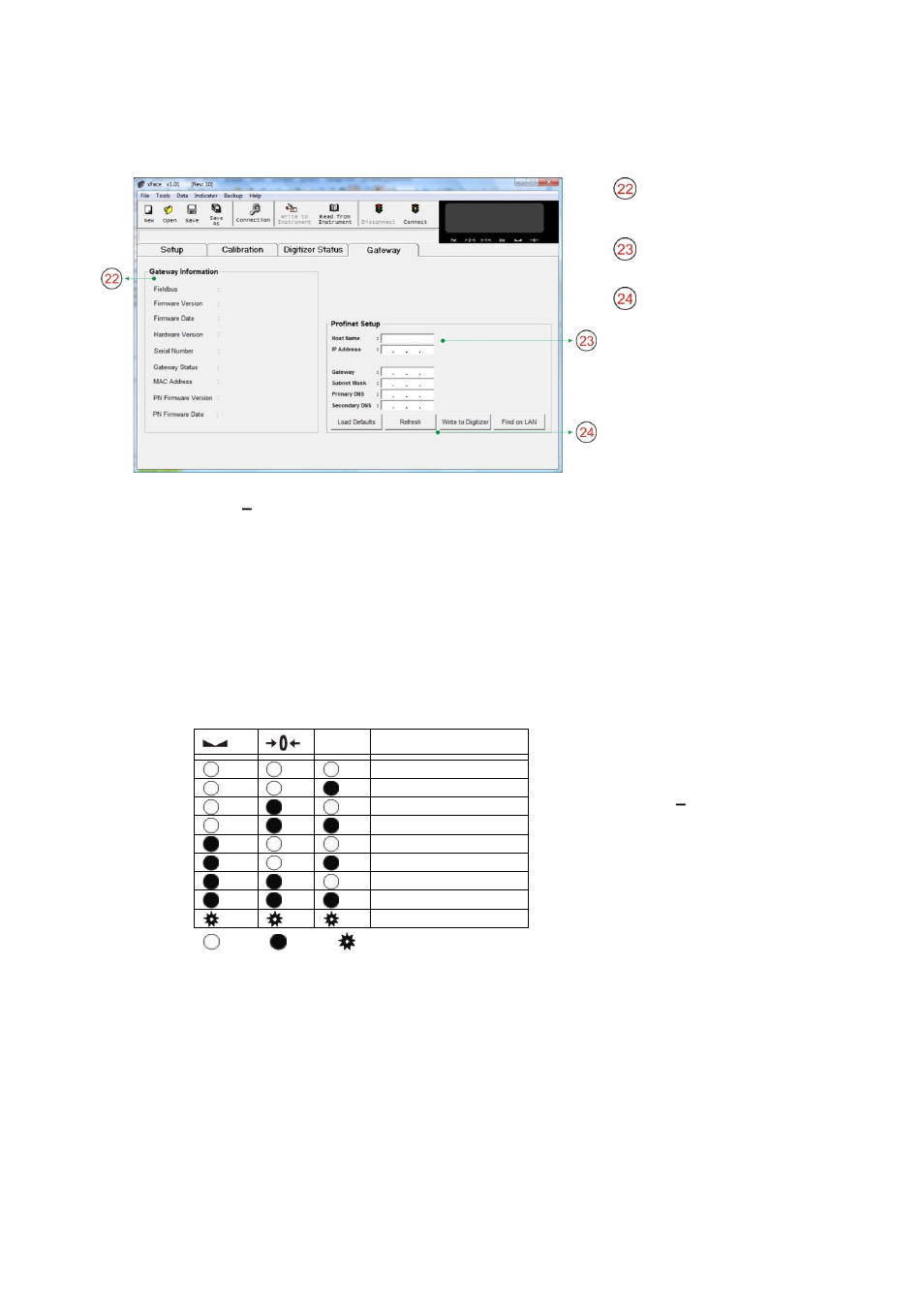 Bus interface setup, Bus addressing via setup switch, Back up settings and calibration data | Flintec FAD-40 User Manual | Page 20 / 52