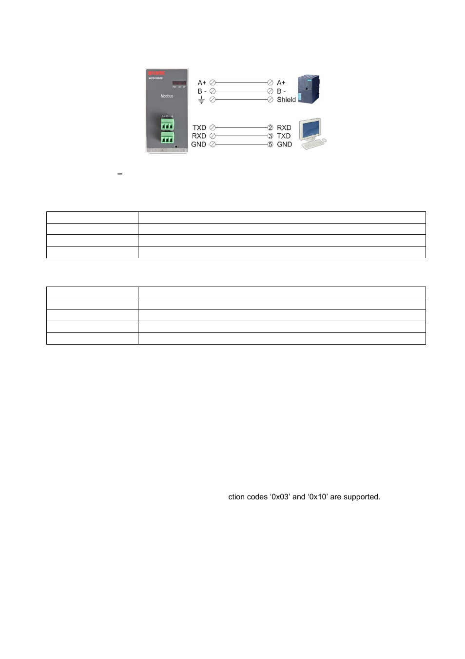 Electrical connections, N-bus addressing, Modbus rtu setup | Flintec MCS-08 User Manual | Page 38 / 52