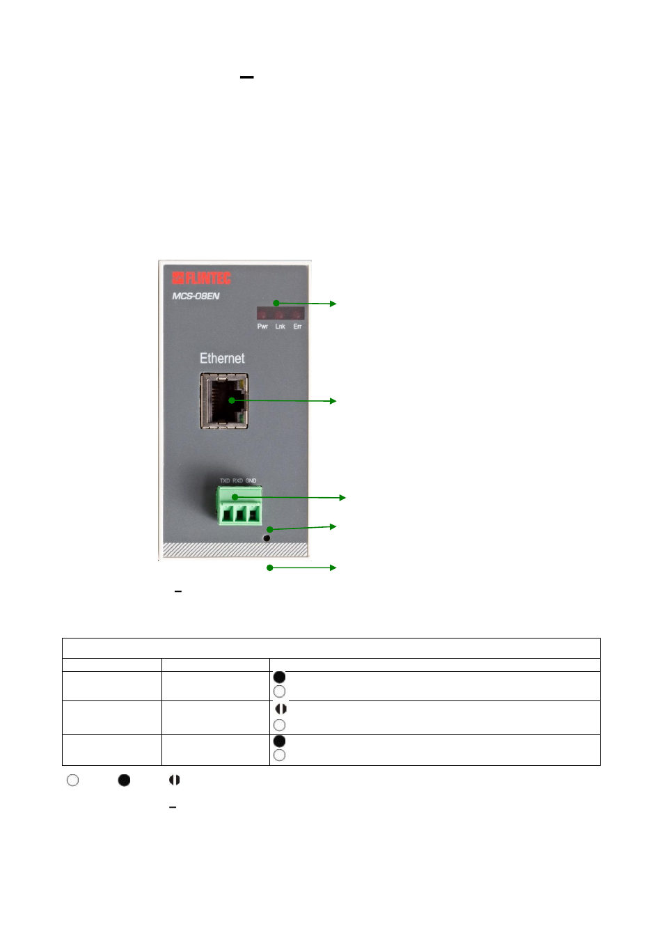 Mcs-08en, Ethernet gateway, Front view | Thernet, Ateway | Flintec MCS-08 User Manual | Page 46 / 52