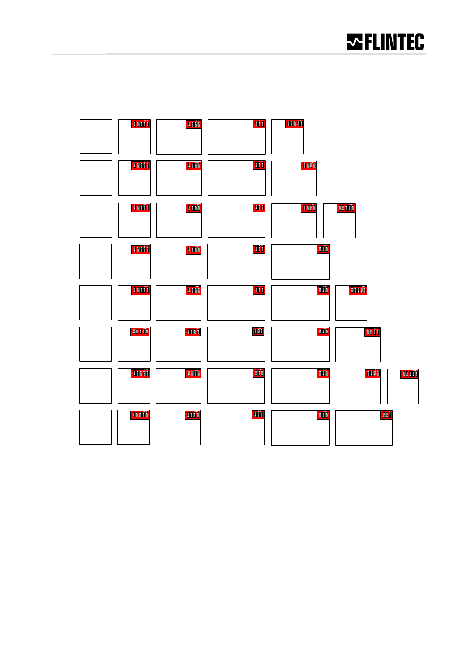 Dip switch setting see table below, 18 ch, 20 ch | 22 ch, 24 ch, 28 ch, 30 ch, 26 ch, 32 ch, Manual mcs-64: modbus on ethernet page 41 | Flintec MCS-64 ModbusOnEthernet User Manual | Page 40 / 45