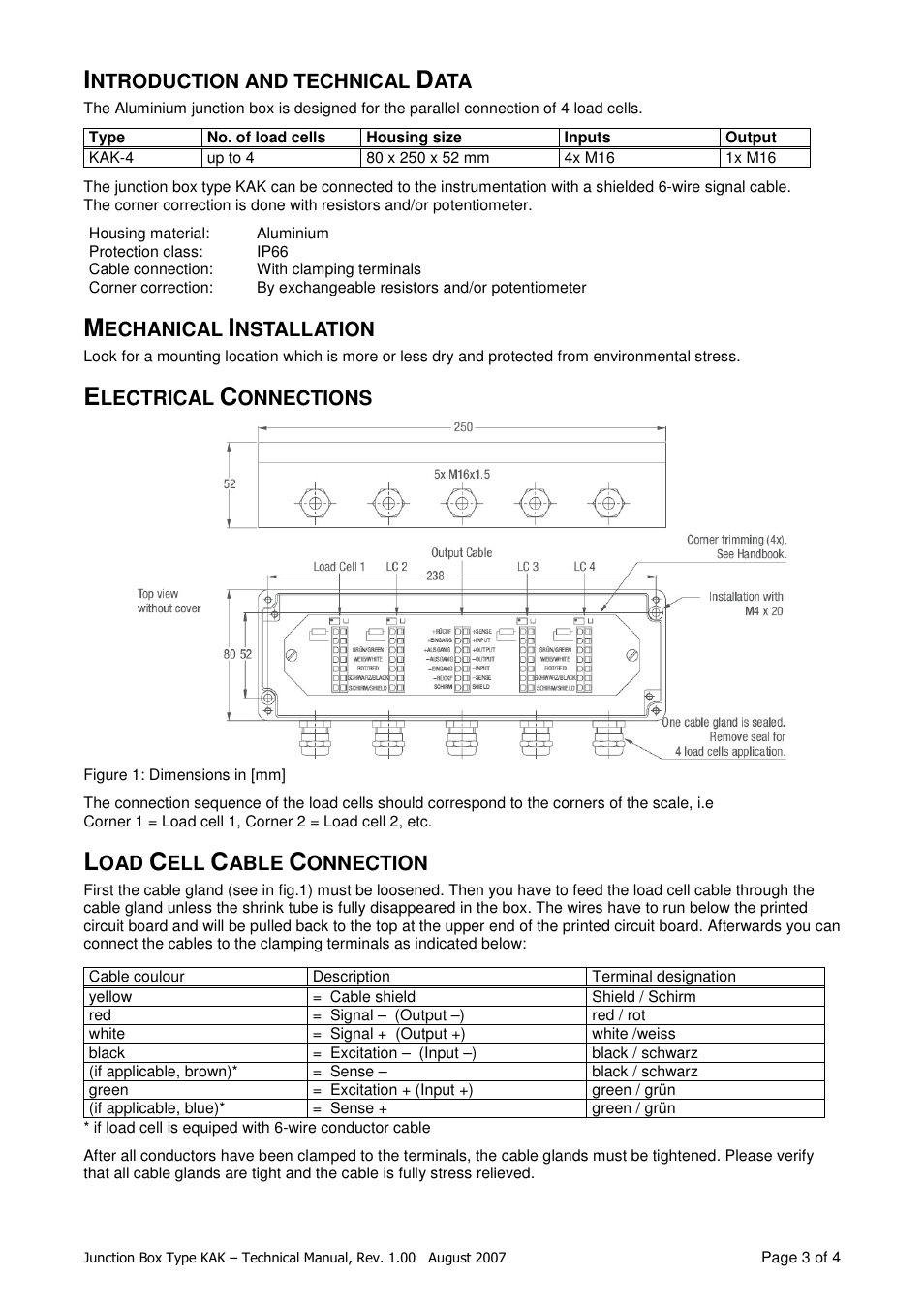 Flintec KAK-4 User Manual | Page 3 / 4