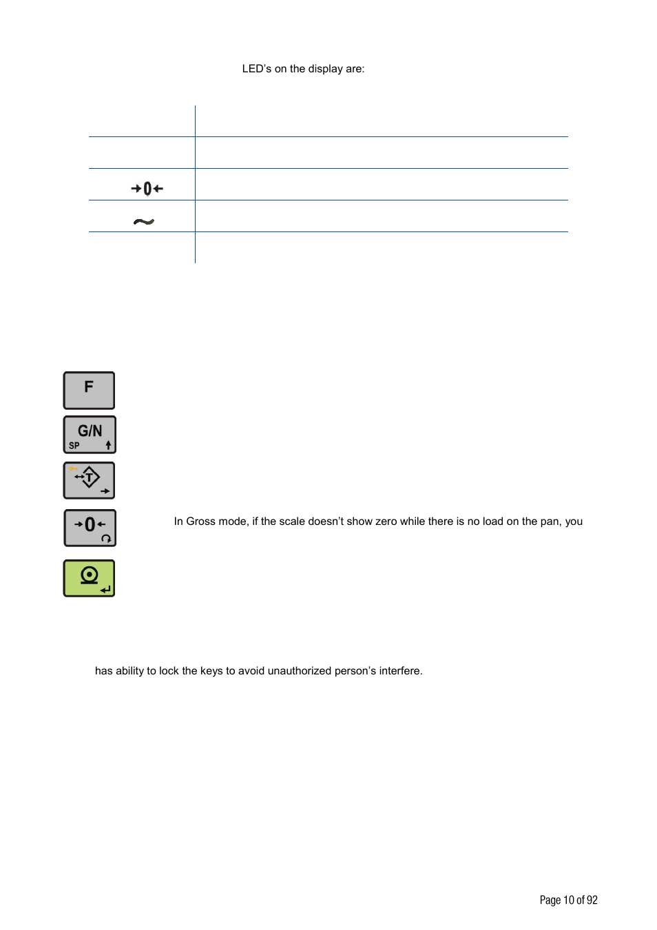 2 key pad, 3 key lock | Flintec FT-10xx User Manual | Page 11 / 82