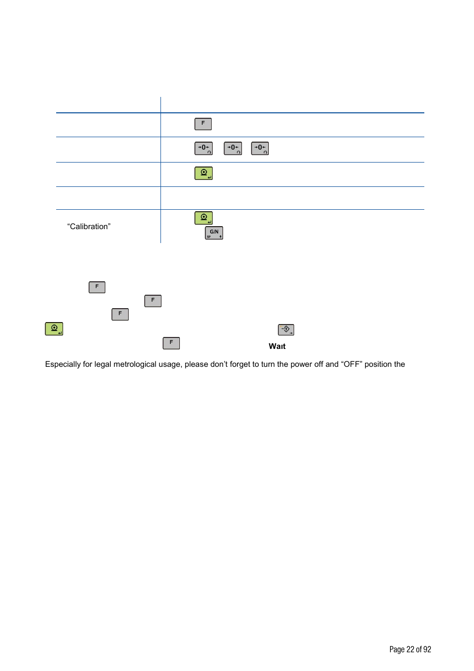 2 fast access to the calibration, 3 exiting the programming and calibration | Flintec FT-10xx User Manual | Page 23 / 82